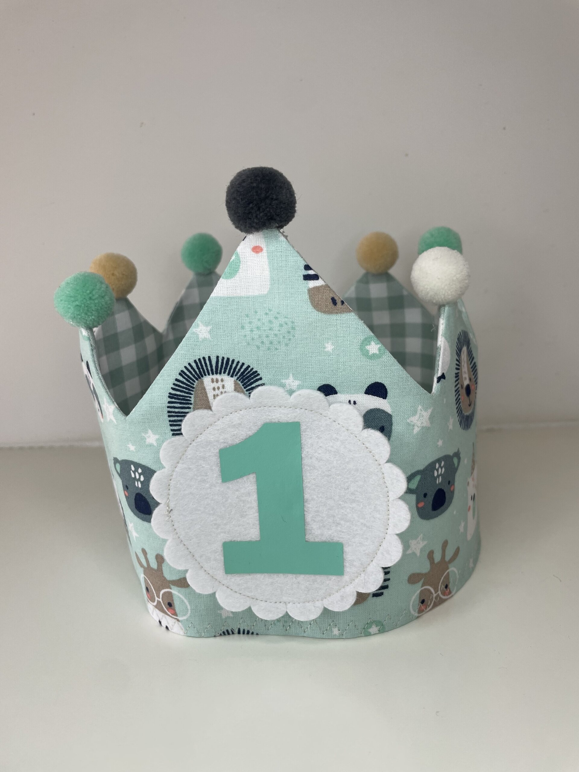 Corona cumpleaños REVERSIBLE - FUNNY MINT - 3