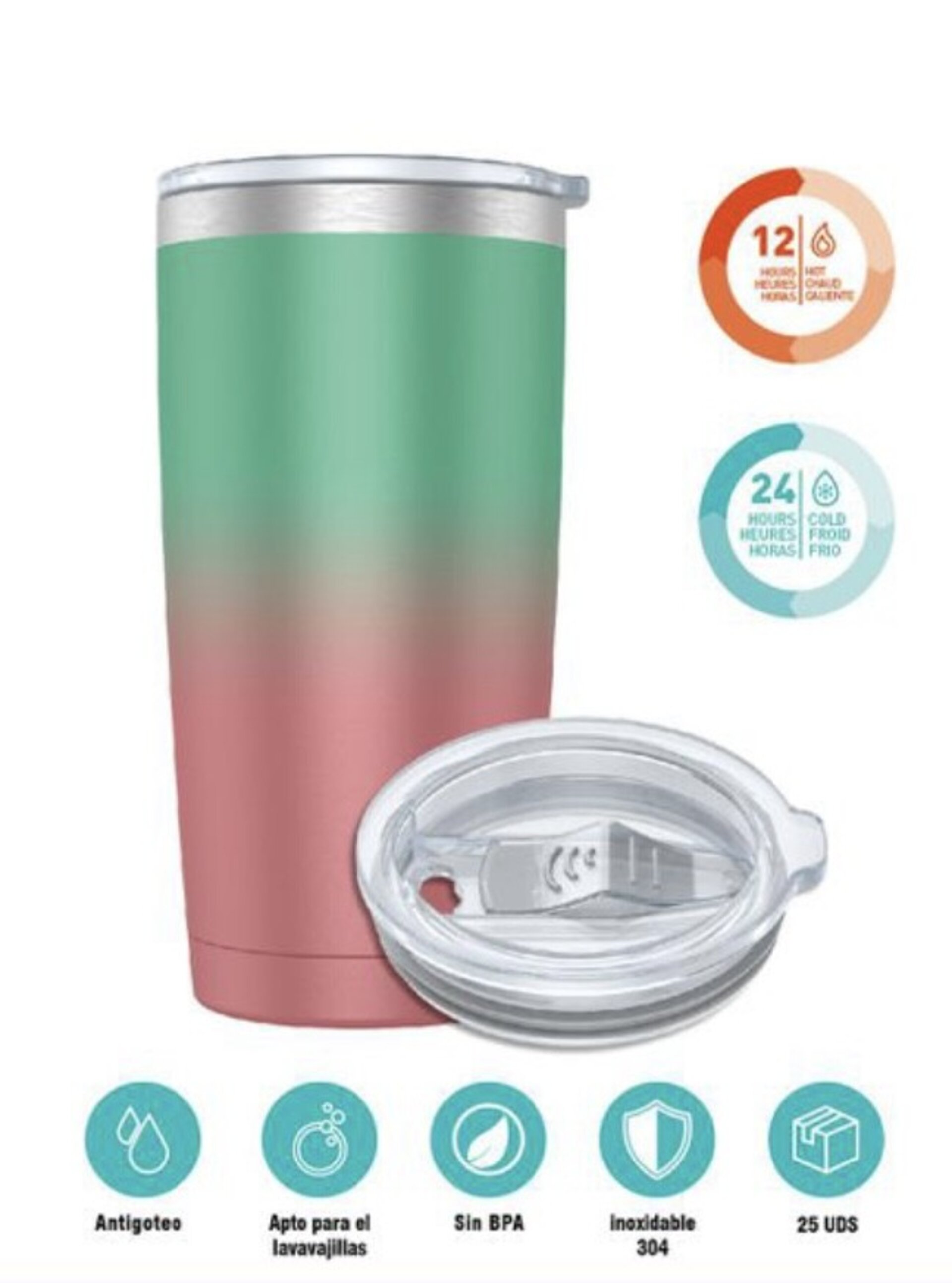 Vaso thermo 600ml personalizado - 10