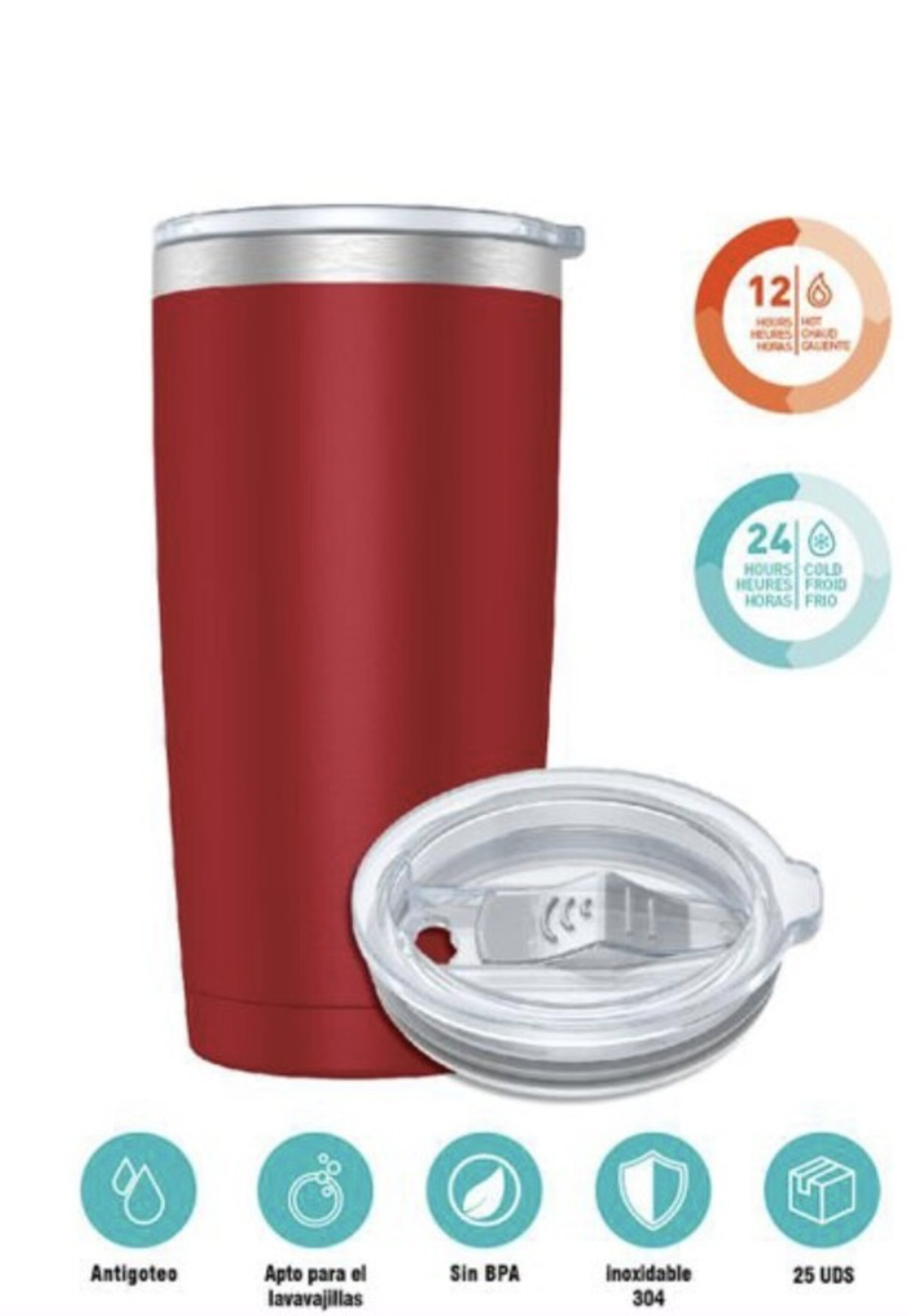 Vaso thermo 600ml personalizado - 4