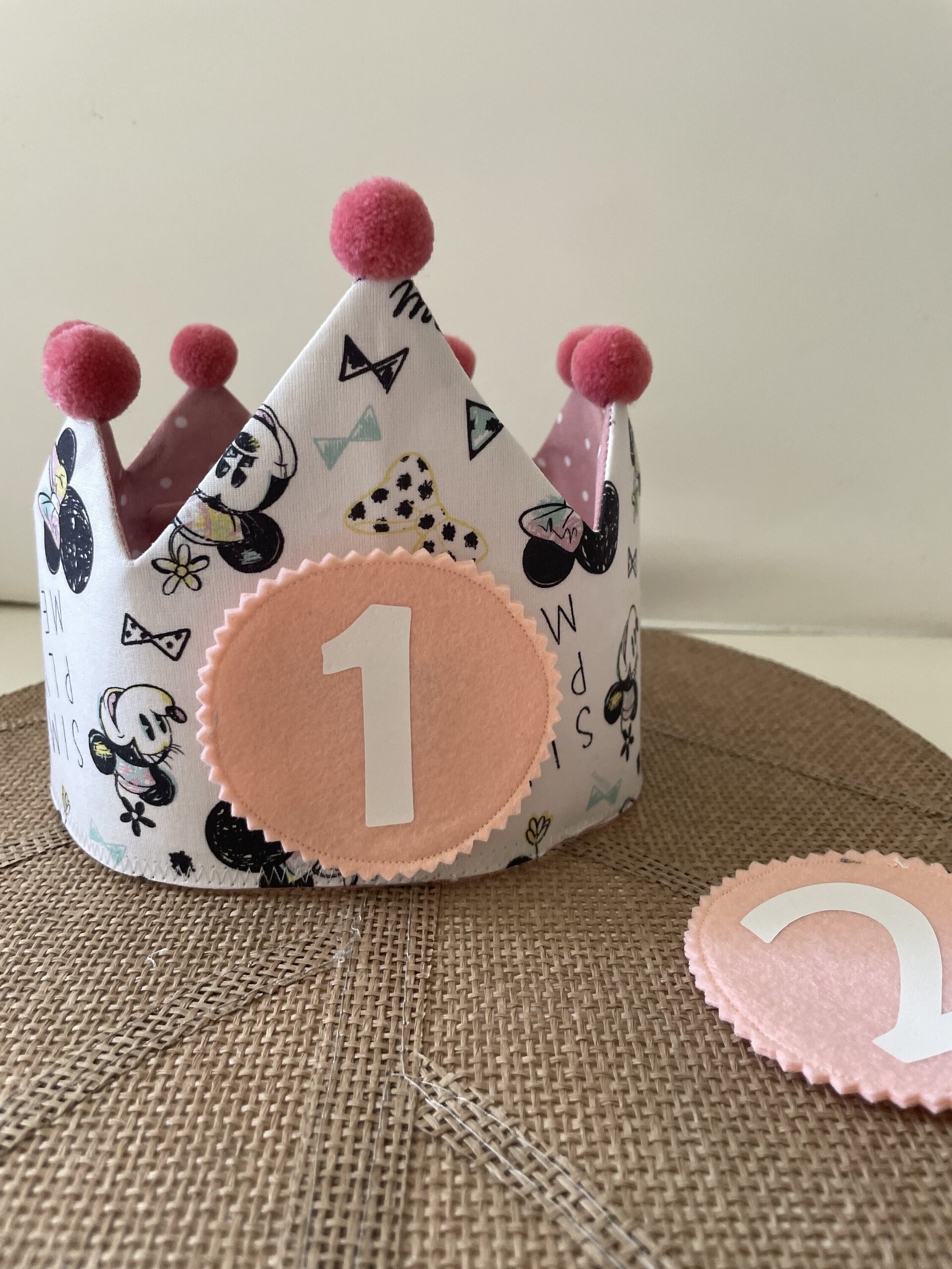 Corona cumpleaños REVERSIBLE -  MINNIE - 2
