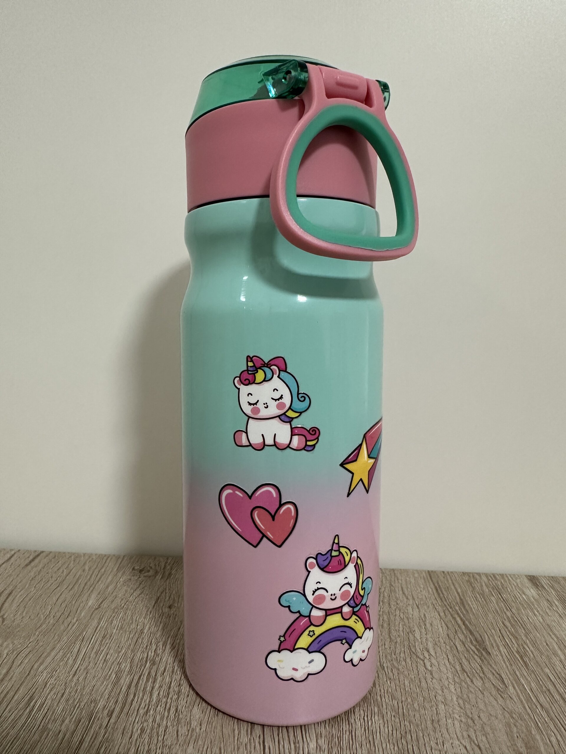 BOTELLA TERMO ACERO CON PAJITA 500ML - 11