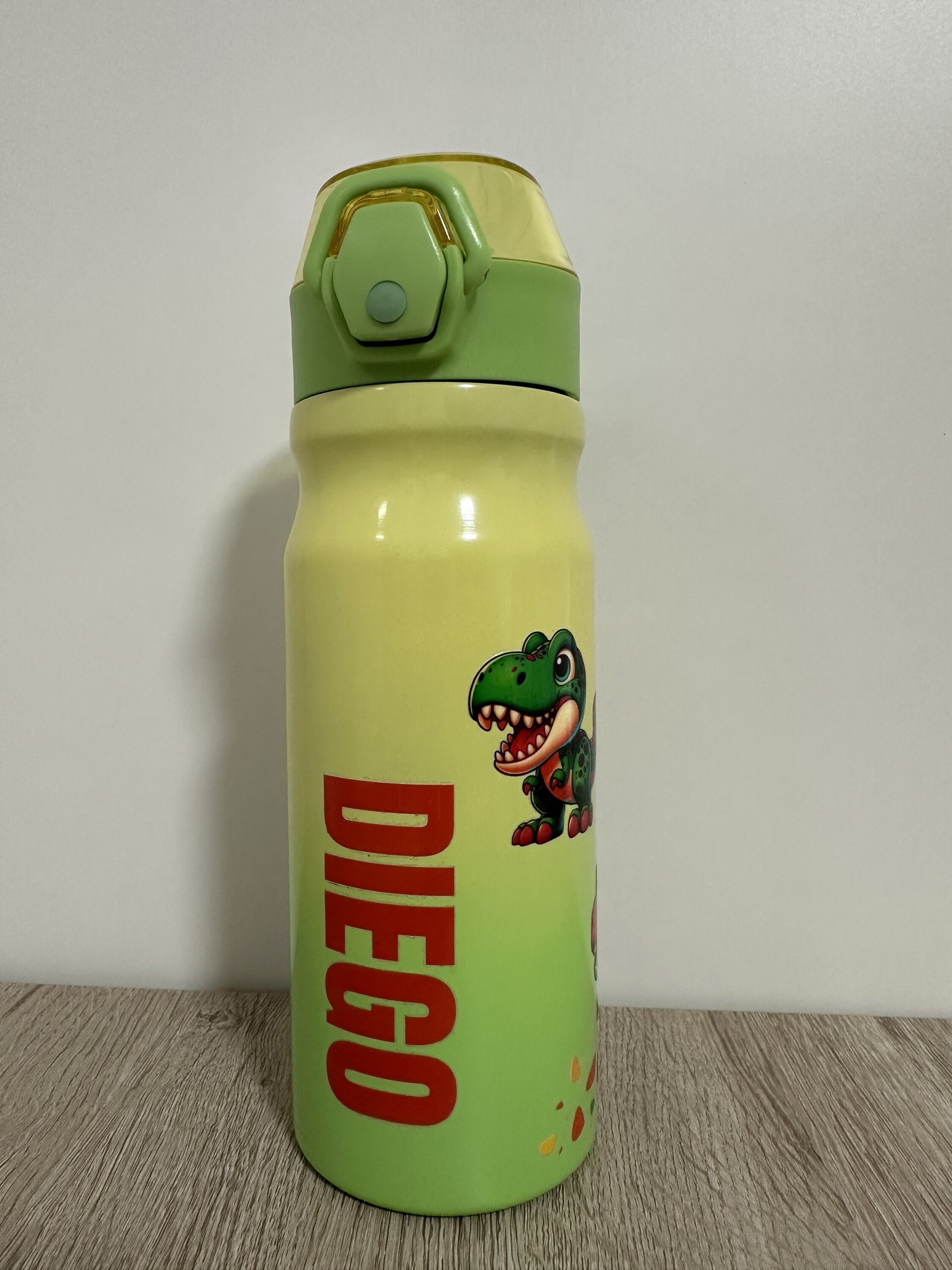 BOTELLA TERMO ACERO CON PAJITA 500ML - 9
