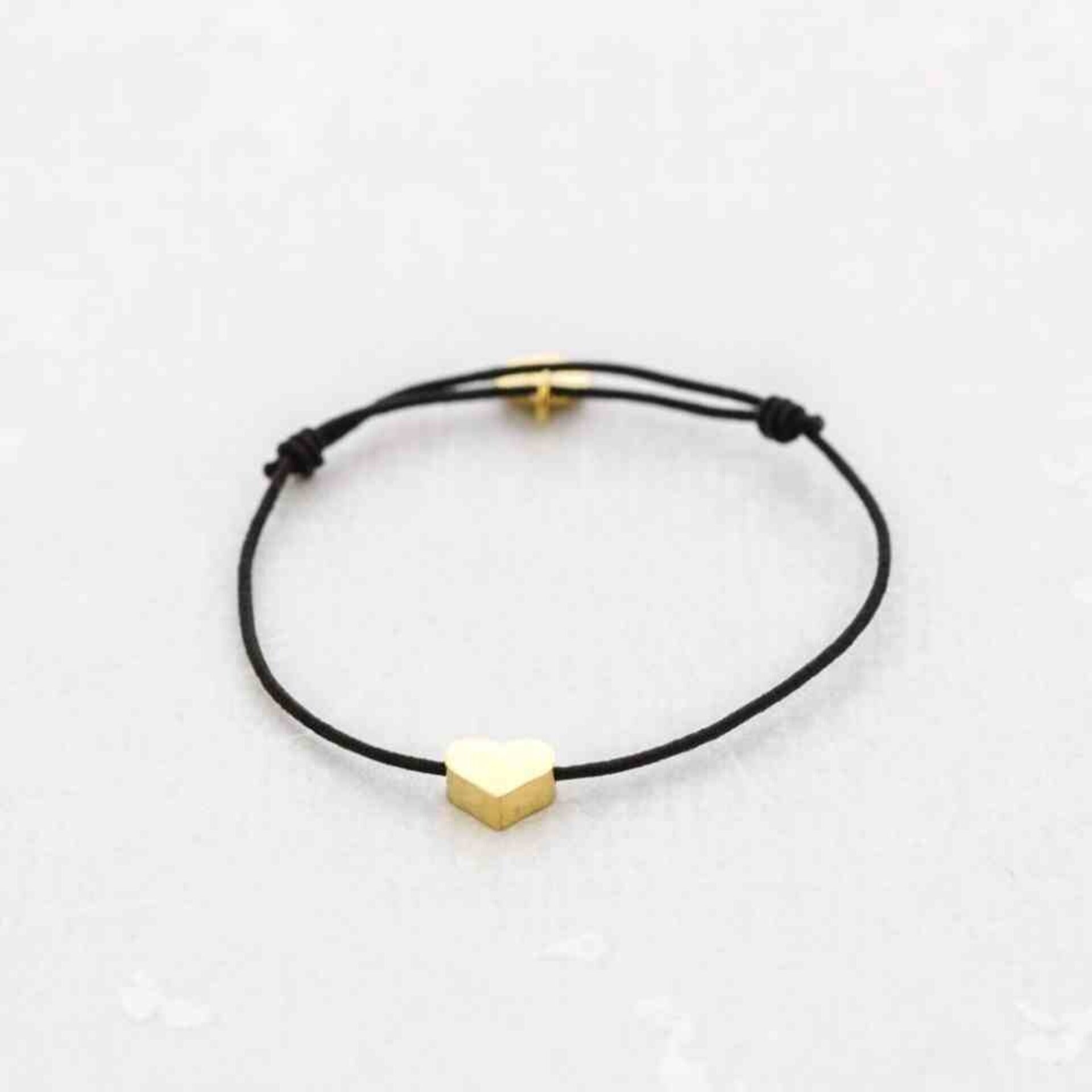 PULSERA ACERO ELÁSTICA CORAZON ESMALTE - 4