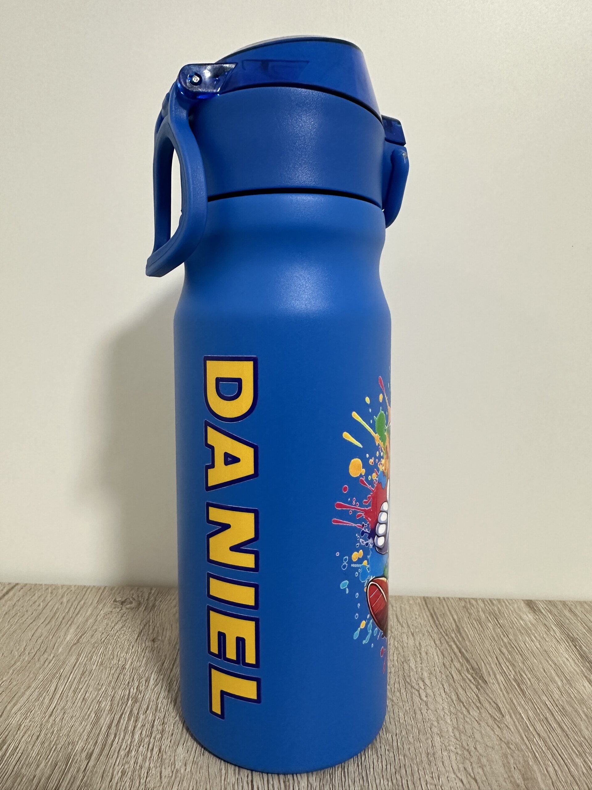 BOTELLA TERMO ACERO CON PAJITA 500ML - 4
