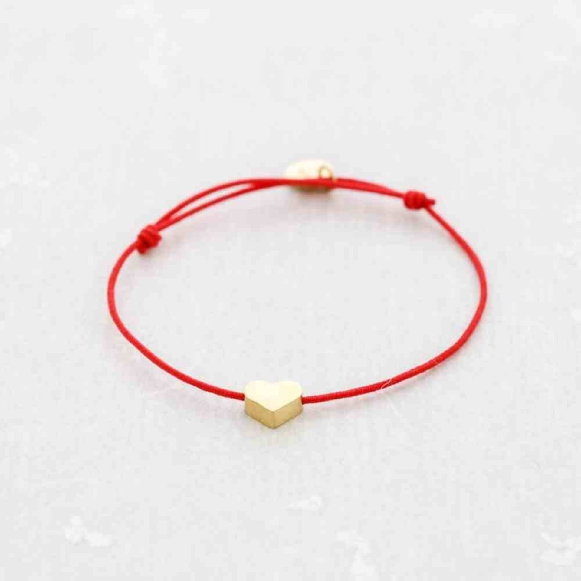 PULSERA ACERO ELÁSTICA CORAZON ESMALTE - 5