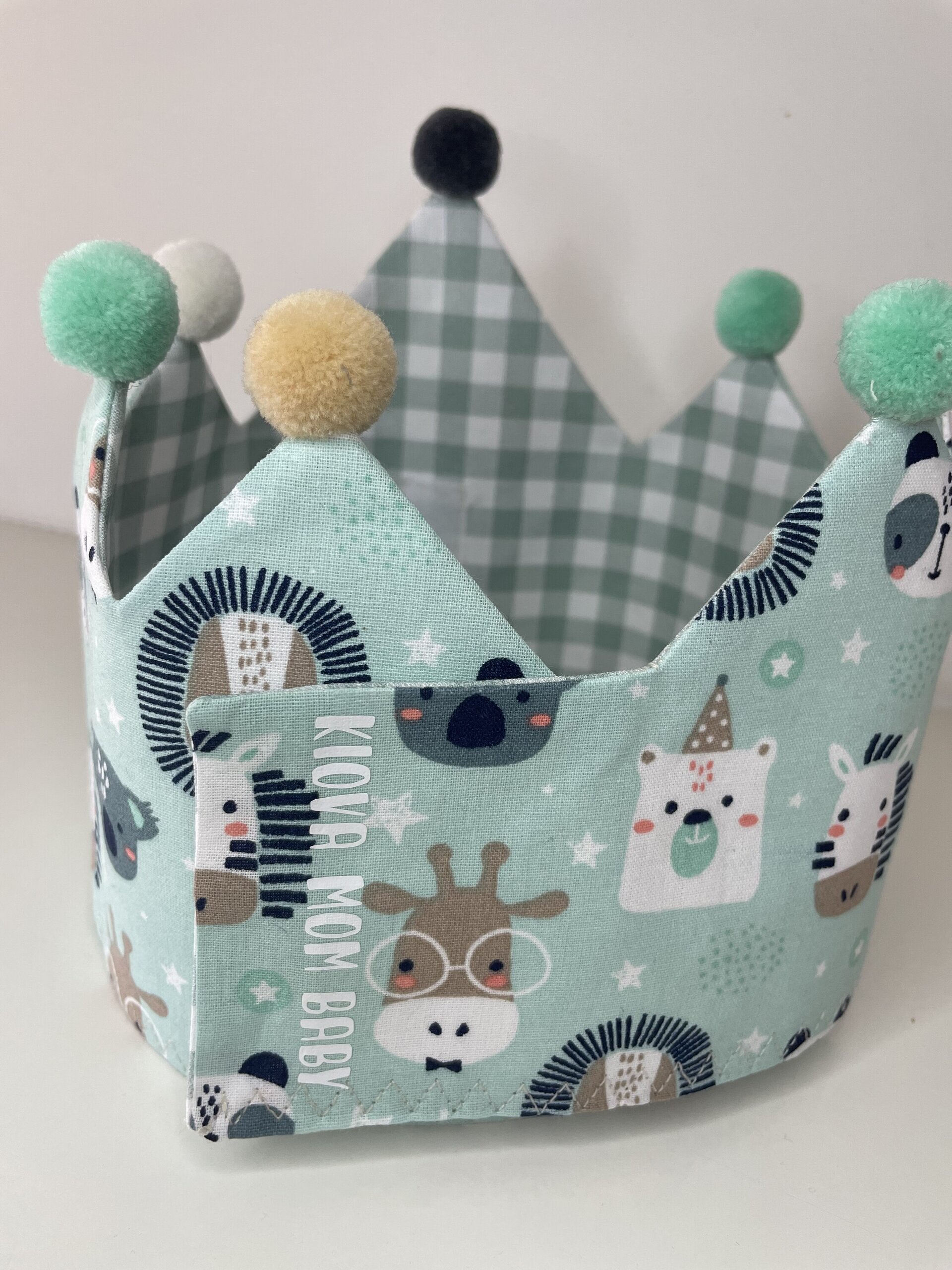 Corona cumpleaños REVERSIBLE - FUNNY MINT - 2