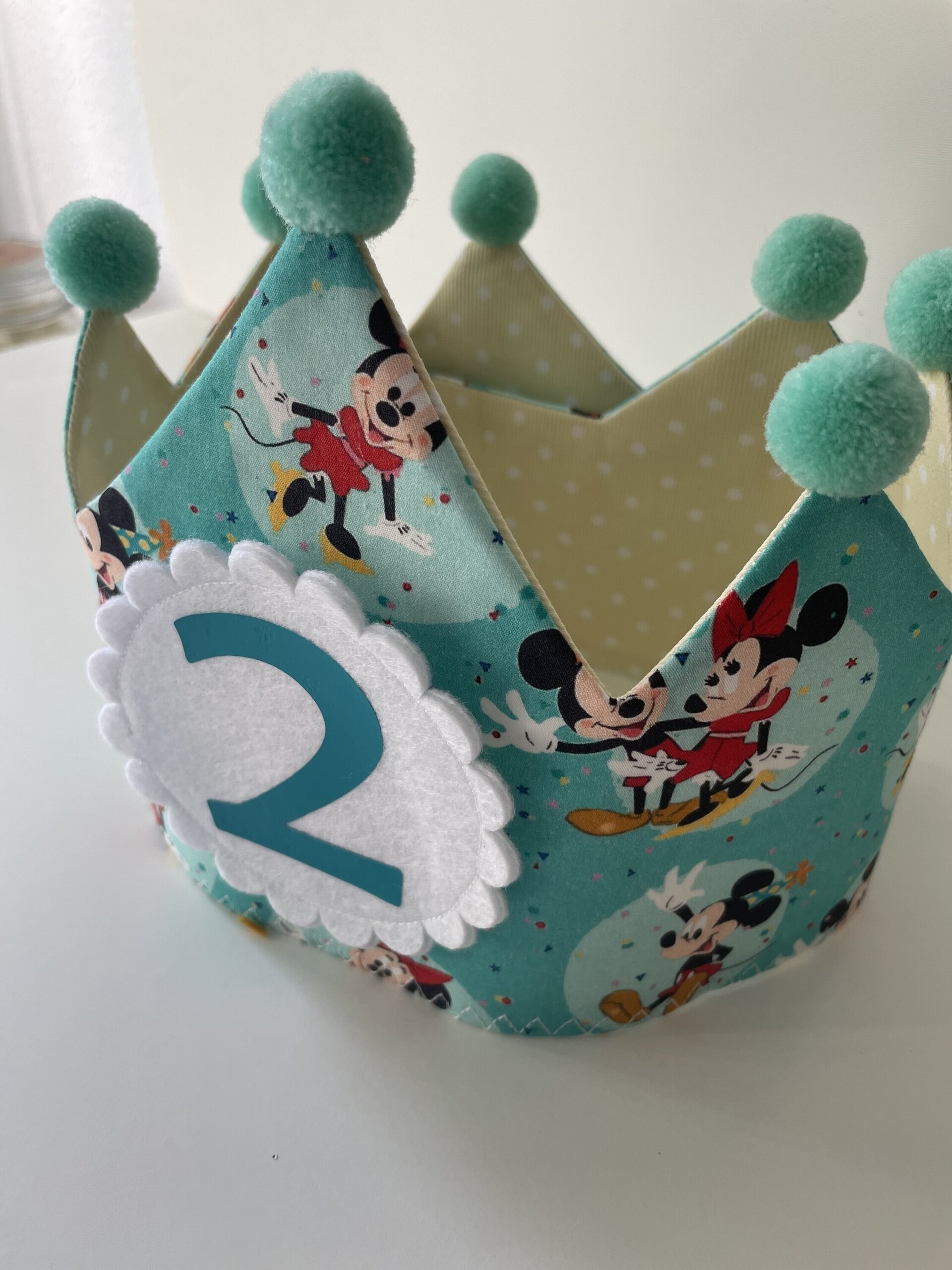 Corona cumpleaños REVERSIBLE - MINNIE CUMPLE - 3