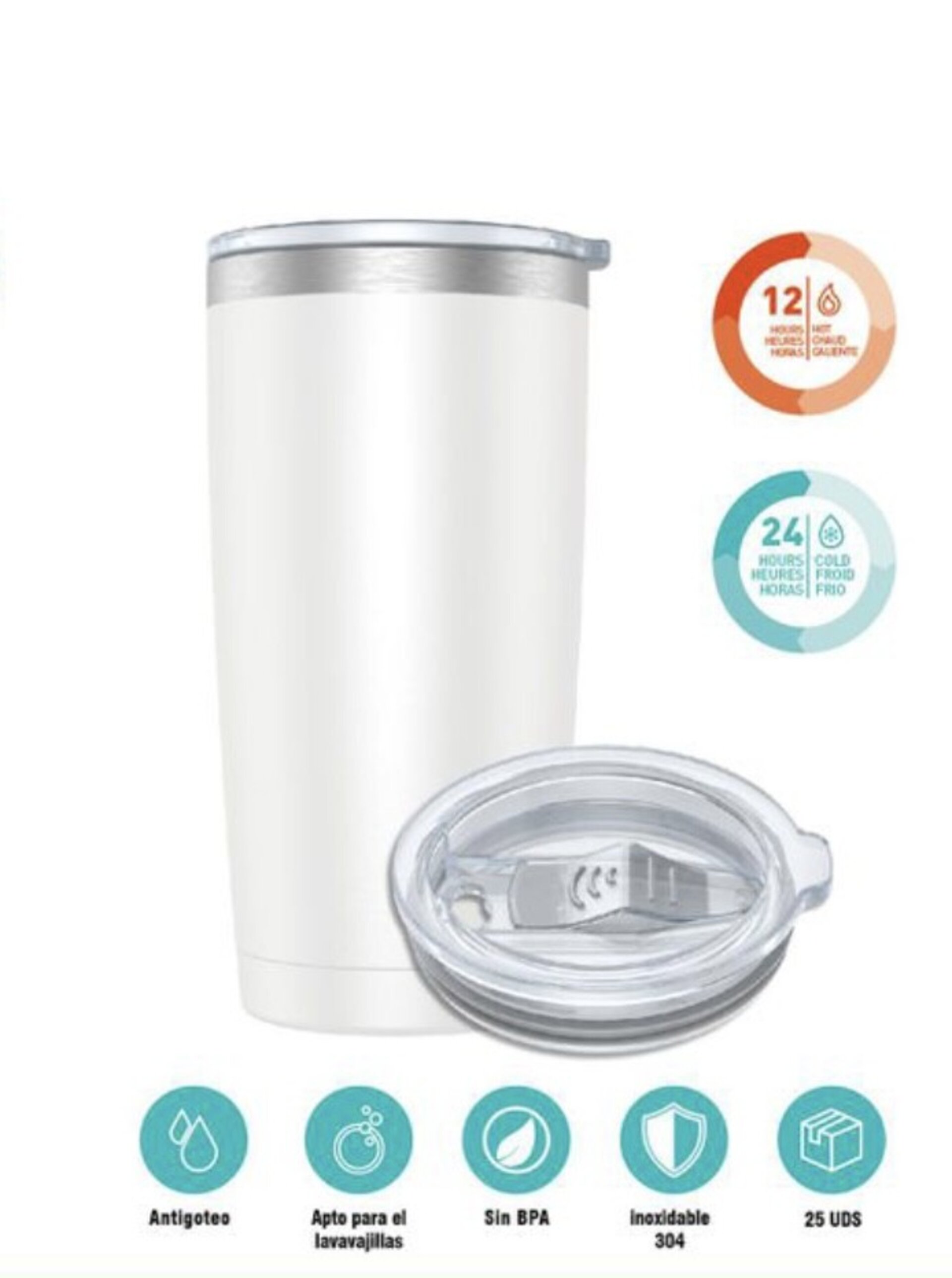 Vaso thermo 600ml personalizado - 9