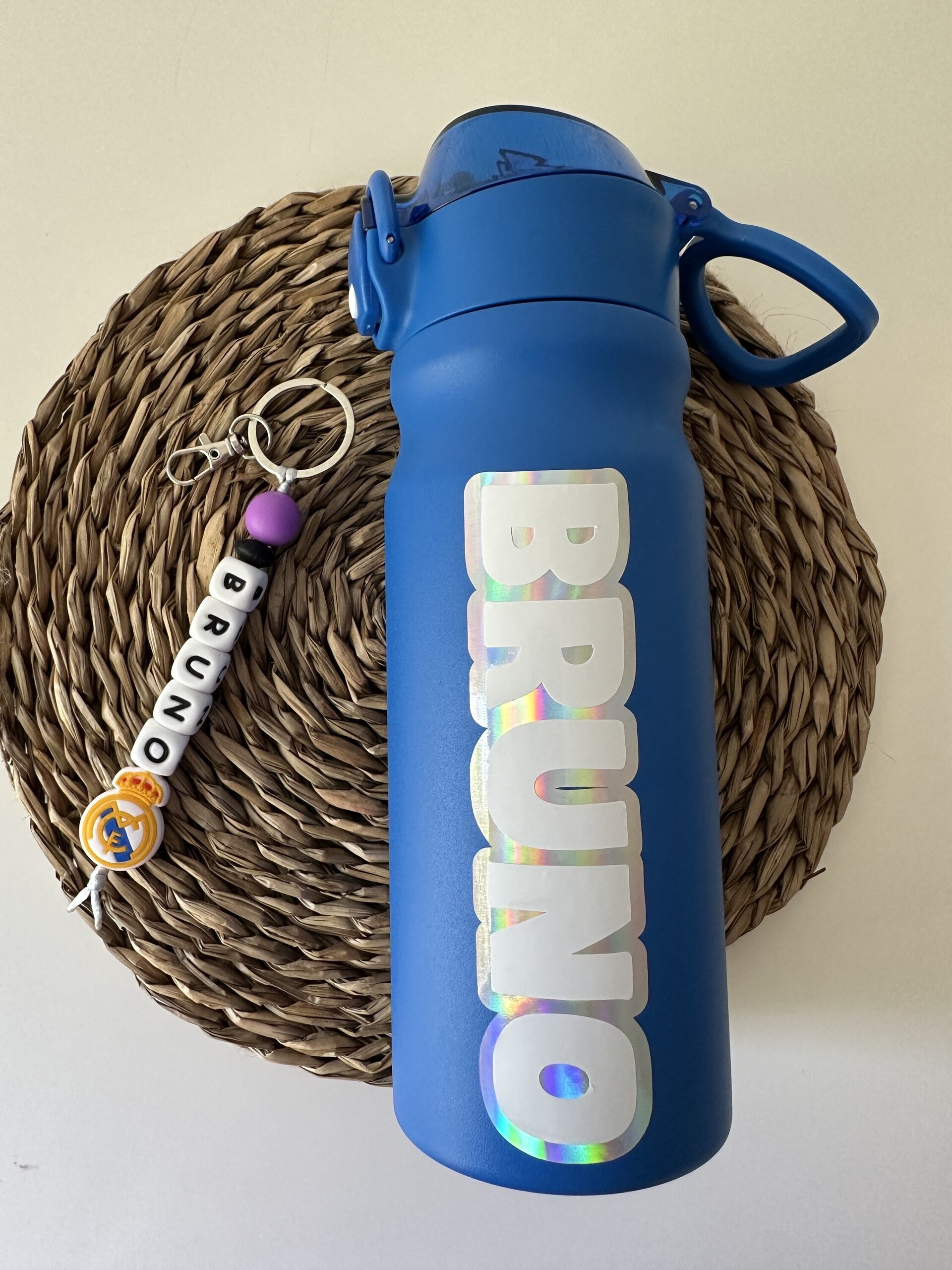 BOTELLA TERMO ACERO CON PAJITA 500ML - 3
